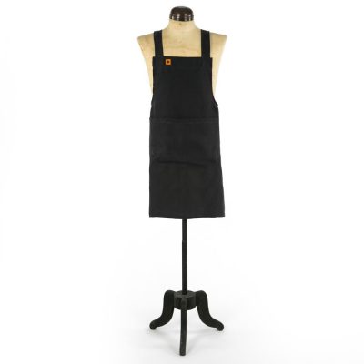 The Florist Linen Apron in Charcoal