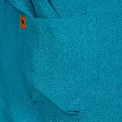 TURQUOISE LINEN