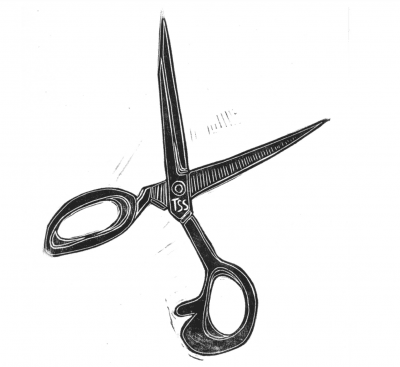Hannah Turlington Scissors Print