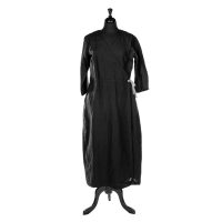 THE WRAP BLACK LINEN
