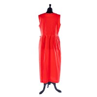 SLEEVELESS WRAP RED BACR